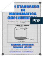 High Standards in Maths g9 p1 PDF