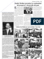 Danilo y El Tiempo de Cambios: Danilo Medina Garantiza La Continuidad Del Progreso y Desarrollo Del País