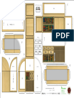 Library Furniture Papercraft Via Papermau 002