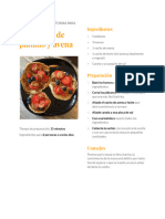Dieta Antiinflamatoria Recetas Desayuno PDF