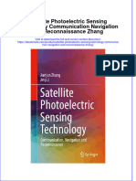 Download ebook Satellite Photoelectric Sensing Technology Communication Navigation And Reconnaissance Zhang online pdf all chapter docx epub 