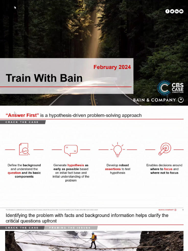 Train With Bain 2024 | PDF