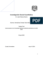 Investigación Social Cuantitativa FINAL
