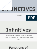 ENG9 Q3 L2 Infinitives