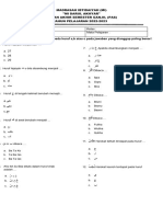 Soal Pas BTQ Mda 2022-2023