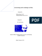 Corporate Restructuring and Its Challenges in M&A