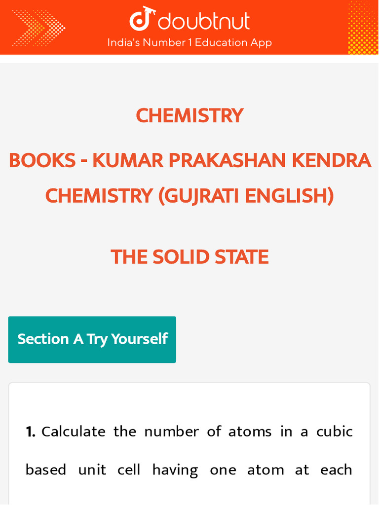 Chemistry Unit Cell Calculations Guide | PDF | Crystal Structure | Crystal