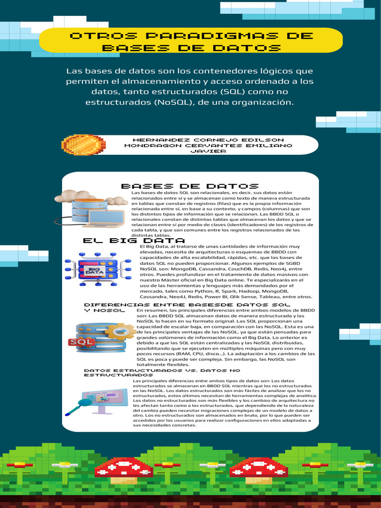 Diferencias entre SQL y NoSQL en Big Data | PDF | Bases de datos | No Sql