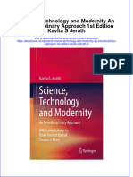 Ebook Science Technology and Modernity An Interdisciplinary Approach 1St Edition Kavita S Jerath 2 Online PDF All Chapter