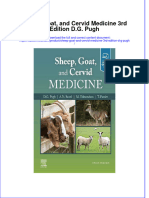 Sheep Goat and Cervid Medicine 3Rd Edition D G Pugh Online Ebook Texxtbook Full Chapter PDF