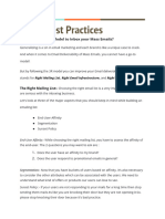 Email Best Practices