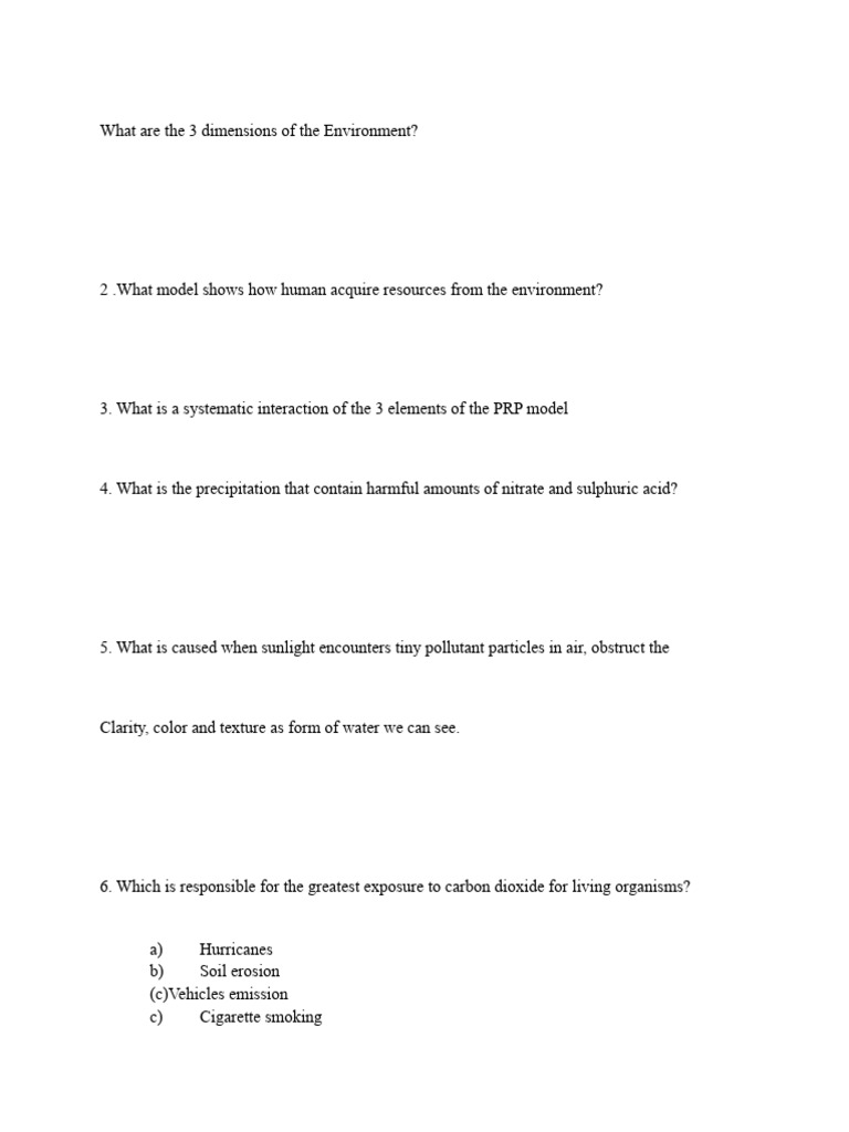 Document Mcqs One PDF Personal Protective Equipment Air Pollution