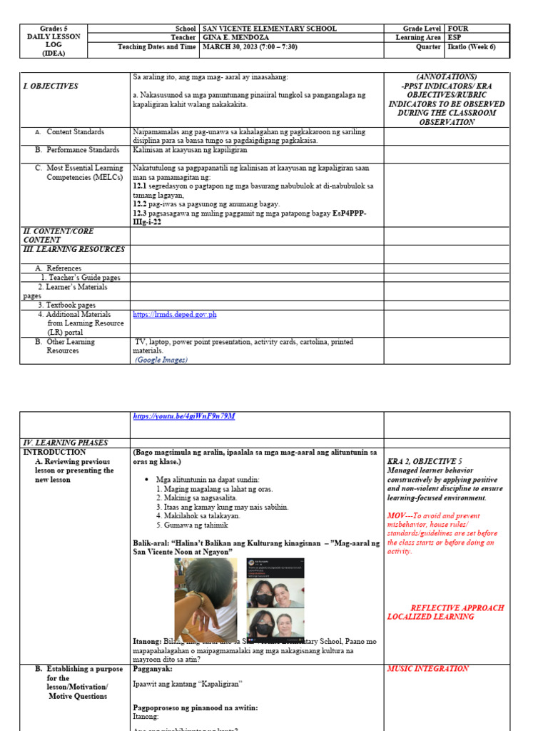 Cot 1 2023 Esp Q3 | PDF