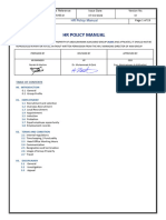 Hrpolicymanual English