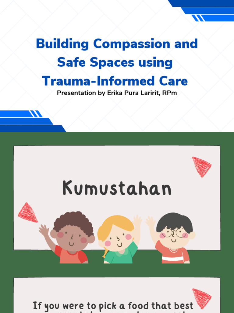 Trauma Informed Care Presentation by E Laririt | PDF | Psychological ...