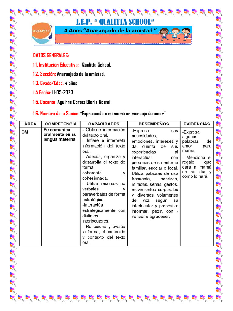 Sesion 41 | PDF | Artes del Lenguaje y Comunicación