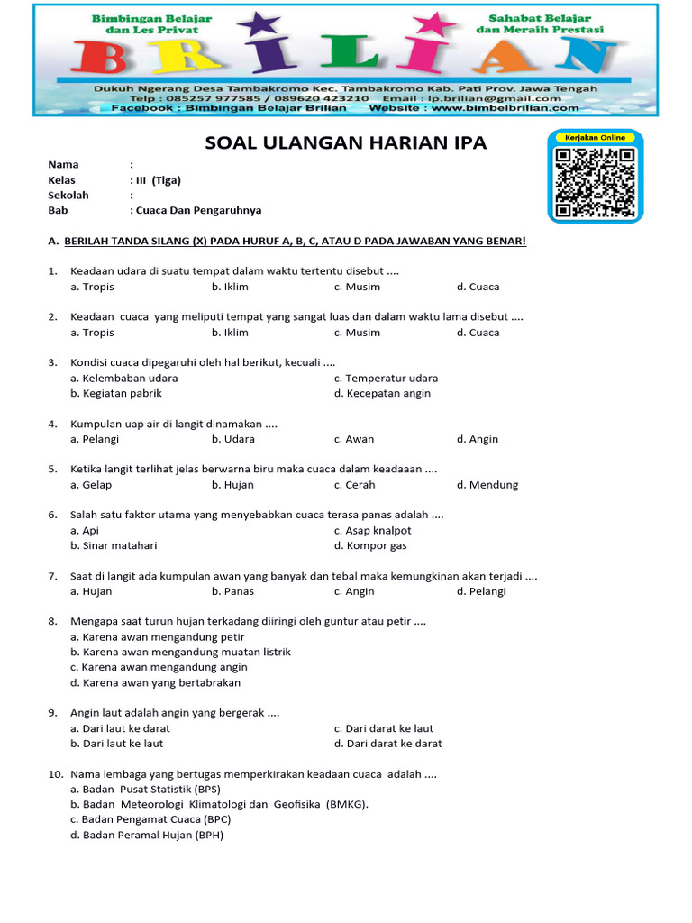 Mengenal Cuaca dan Pengaruhnya: Sahabat Setia Kehidupan Kita