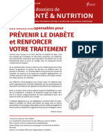 DossierSanteNutrition 78 Mars 2018 Les Outils Indispensables Pour Prevenir Le Diabete Et Renforcer Votre Traitement SD