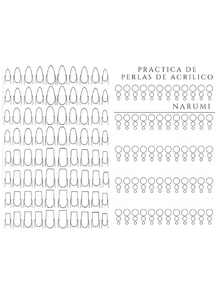 PLANTILLA DE UÑAS | PDF