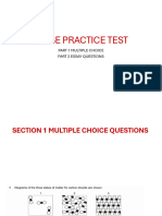 Igcse Practice Test