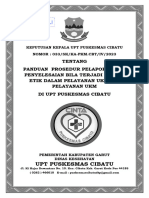 1.2.5.a SK PANDUAN PROSEDUR PELAPORAN DAN PENYELESAIAN BILA TERJADI DILEMA ETIK DALAM PELAYANAN UKP DAN PELAYANAN UKM Rev