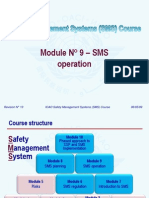 ICAO SMS M 09 - SMS Operation (R013) 09 (E)