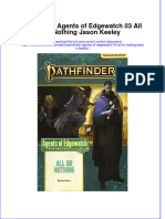 Ebook Pathfinder Agents of Edgewatch 03 All or Nothing Jason Keeley Online PDF All Chapter