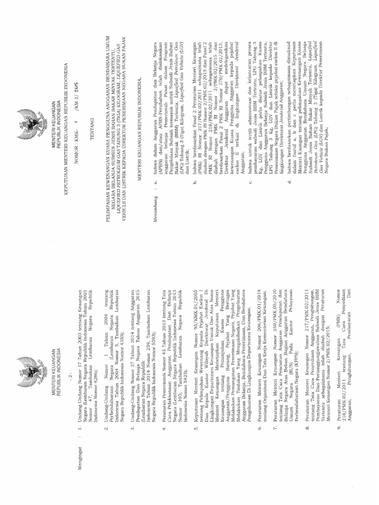 kmk-1-km-2-2015-tahun-2015-tentang-pelimpahan-kewenangan-kuasa