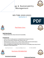 Energy & Sustainability Management (Lec 01 & 02)