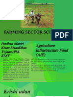 Farming Sector Schemes