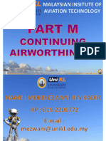 M10.6 Continuing Airworthiness (Part M) Power Notes