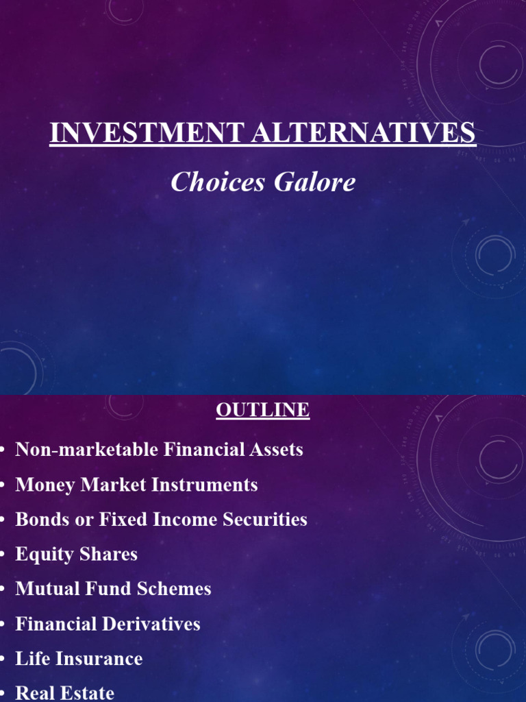 Chapter 2 Investment Alternatives Download Free PDF Stocks