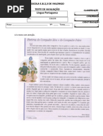 teste - O Conto popular- 5º