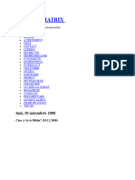 Ieşirea Din Matrix