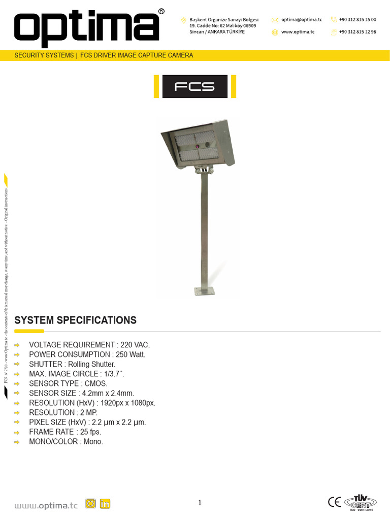 VE - FCS-100 Drivers Image Capture Camera - EN | PDF | Image Resolution ...