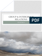 Chapter 9 - Group & Intergroup Relations