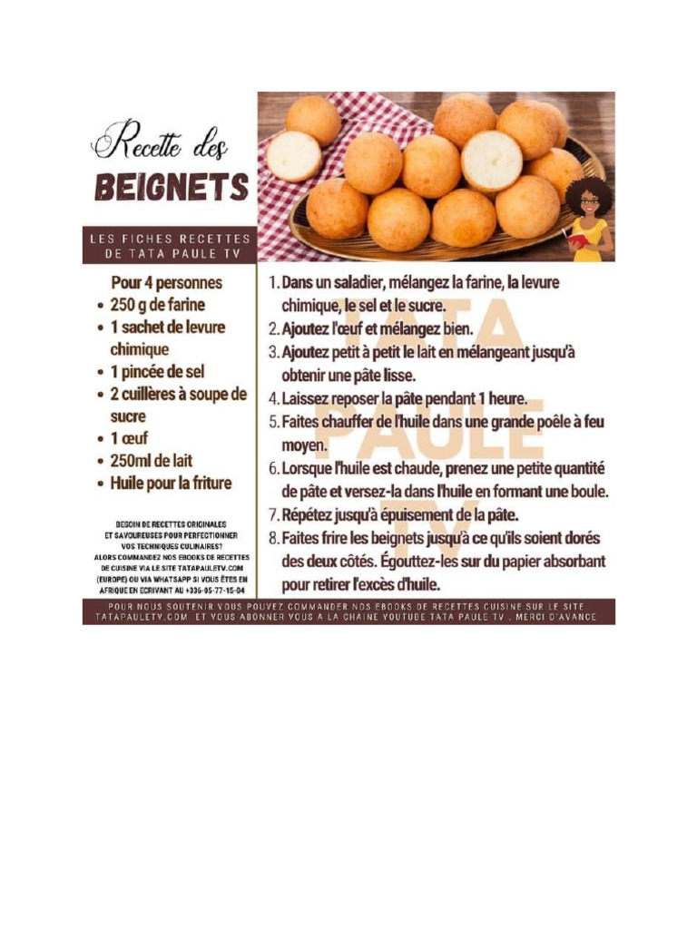 Les Beignets | PDF