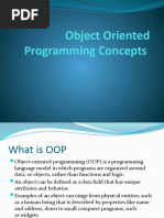 Lecture 3 - OOP Concepts