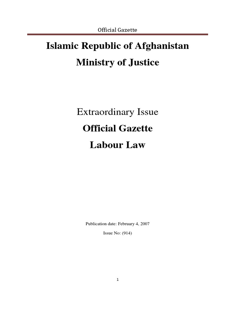 Labor Code | PDF | Employment | Working Time