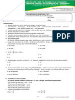 Soal Psat Matematika Kelas Vii-1