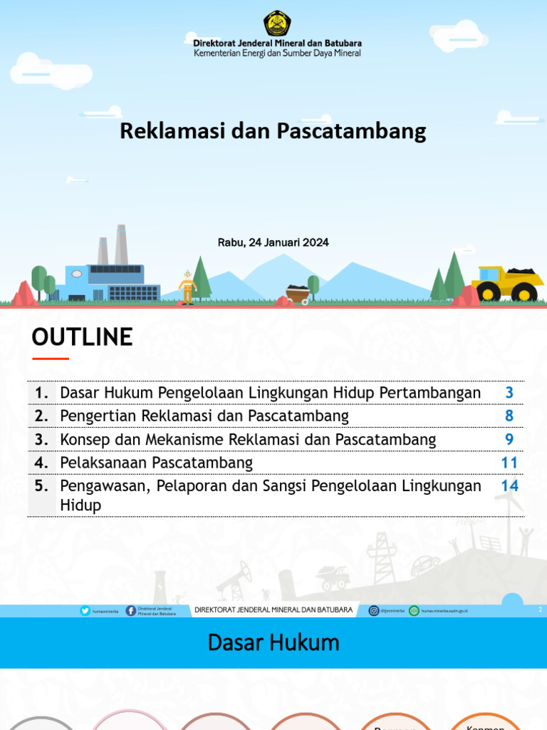 Proses Reklamasi Pasca Tambang | PDF