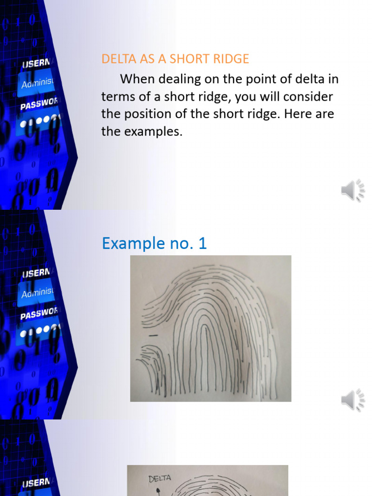Understanding Delta in Short Ridges | PDF