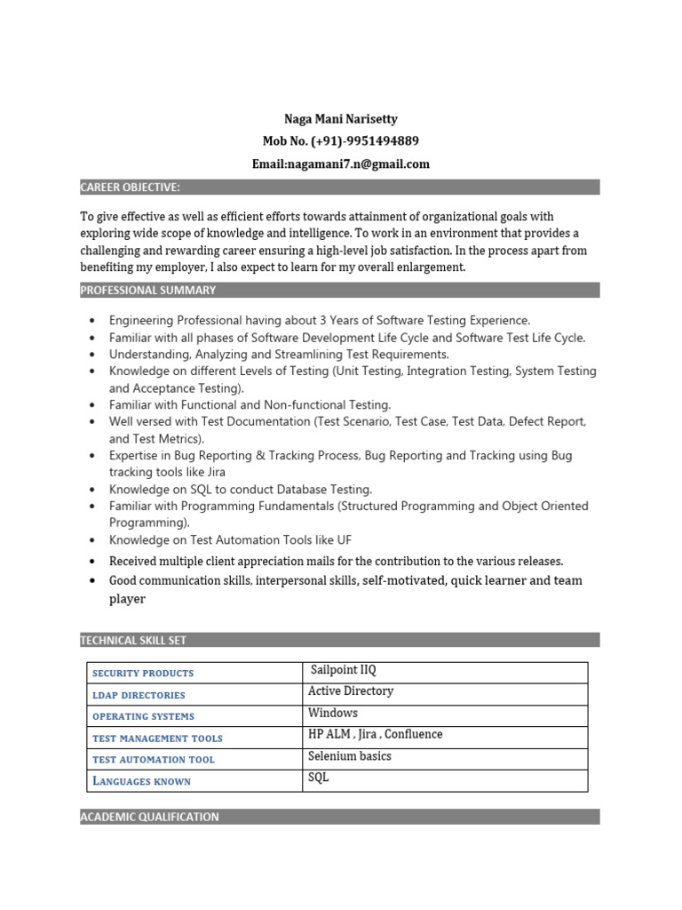 Test Engineer at Ackee Software Pvt Ltd | PDF | Software Testing ...