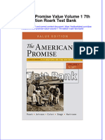 Full American Promise Value Volume 1 7Th Edition Roark Test Bank Online PDF All Chapter