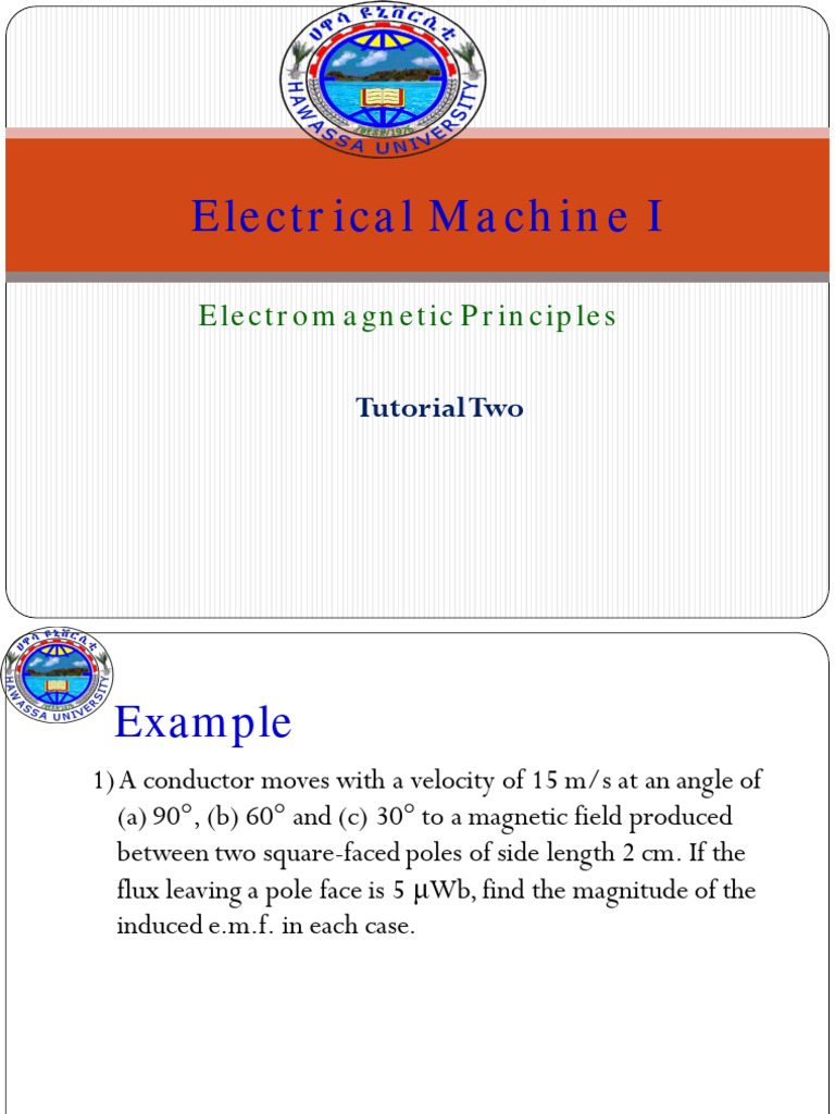 Worked Examples - Electromagnetic Induction | PDF | Technology ...