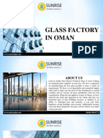 Glass Factory in Oman