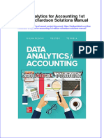 Download full Data Analytics For Accounting 1St Edition Richardson Solutions Manual online pdf all chapter docx epub 