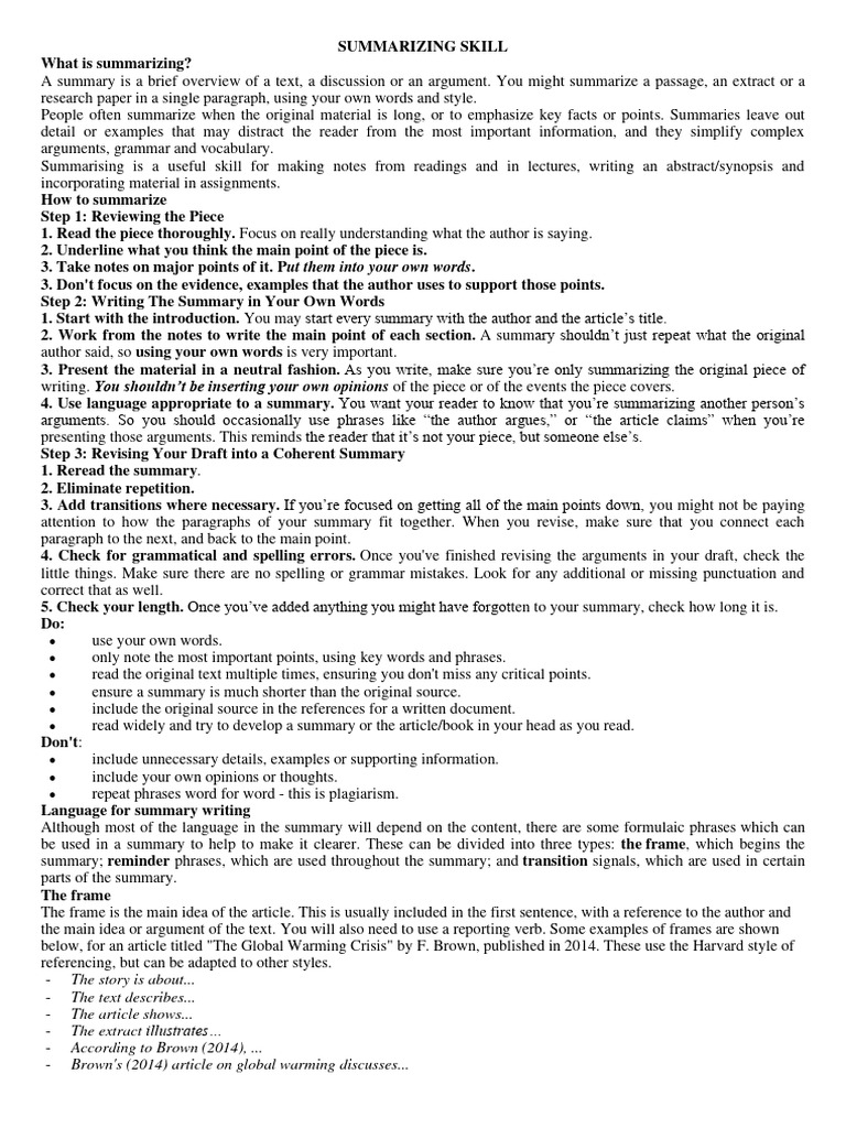 how-to-write-a-summary-download-free-pdf-adolescence-brothers-grimm