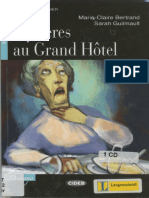 Livre de Lecture Mystères Au Grand Hôtel Copia