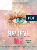 (Estilhaça-me #6.5) Believe-Me- Tahereh Mafi